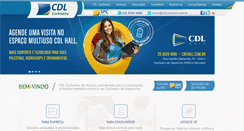 Desktop Screenshot of cdlcachoeiro.com.br